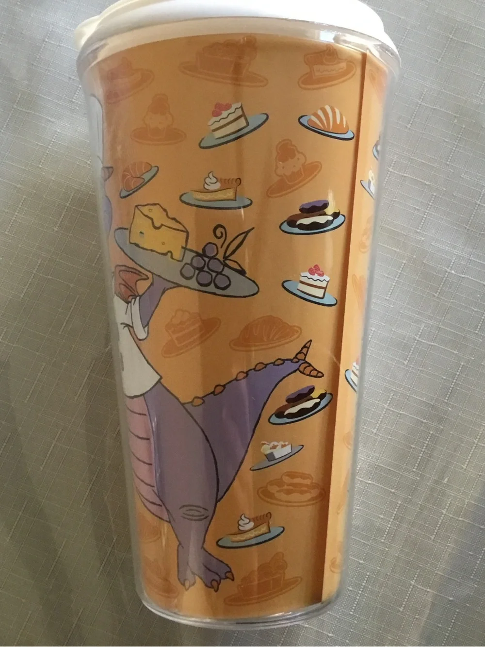 New Disney Figment Travel Tumbler Cup 